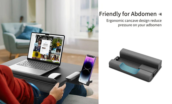 Leather Cushion Lap Desk