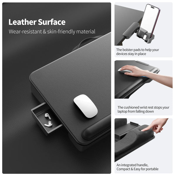 Leather Cushion Lap Desk