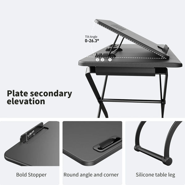 Sit-Stand Laptop Desk