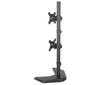 Dual Monitor Desk Stand Free-Standing LCD Mount, Holds in Vertical Position 2 Screens up to 30" Hongkong EF002V