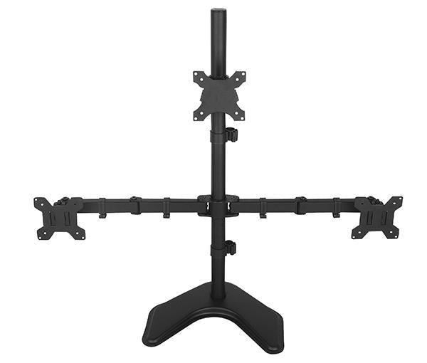 Triple LCD LED Computer Monitor Desk Stand Model No (EF003T)