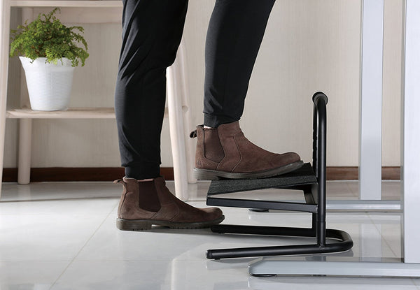 Heavy Duty High height Foot Rest , 15.3 cm to 27.8 cm height range Footstool