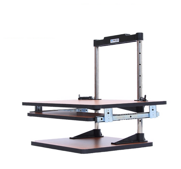 Standing Desk Wooden Converter with drawer (Economical)