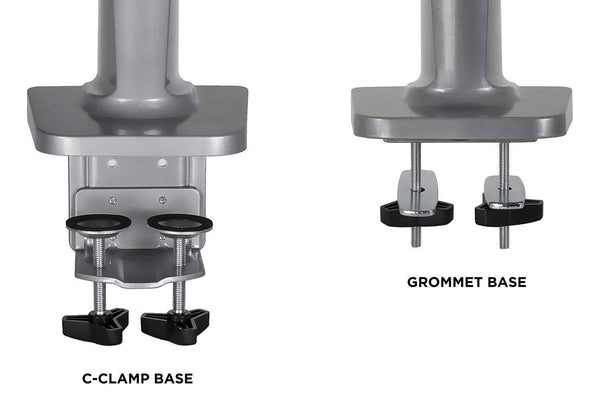 Sit Stand Workstation for Single Monitor and Keyboard - Height Adjustable Standing Desk Mount with Monitor Mount and Keyboard Tray RW-E1