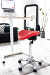Salli Sway Ergonomic Gas spring Two-Part Seat Saddle Chair Stool with Designer Base (Finland Brand)
