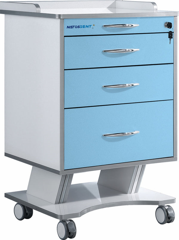MedicalDental Nursing Cart High Gloss Acrylic Water Proof