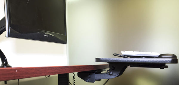 <transcy>優質旋鈕調節經典風格可調鍵盤托盤AKT03</transcy>