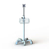 Height Adjustable Patient Monitor Stand /Rolling medical computercart