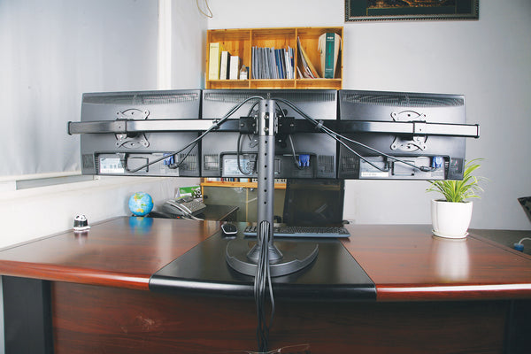 LCD 三重顯示器獨立站立