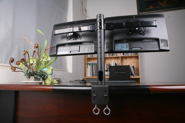 雙顯示器夾具型彎曲臂2ms-CT2