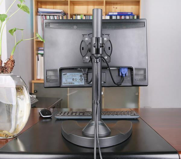 Freestanding Monitor Stand, Black LMSFB