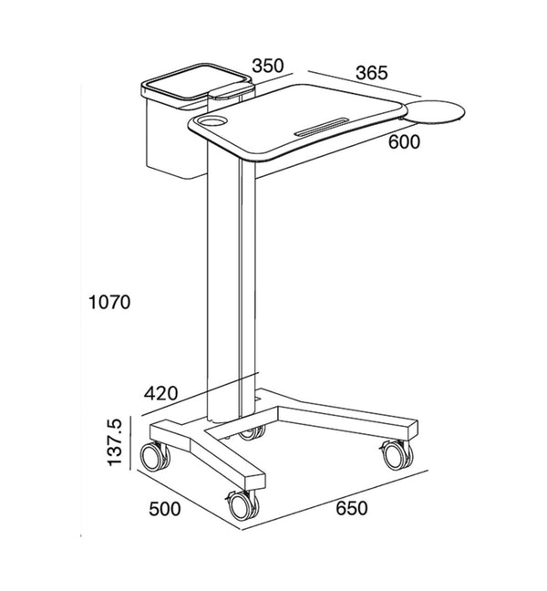 Laptop Mobile Cart (LPC04)