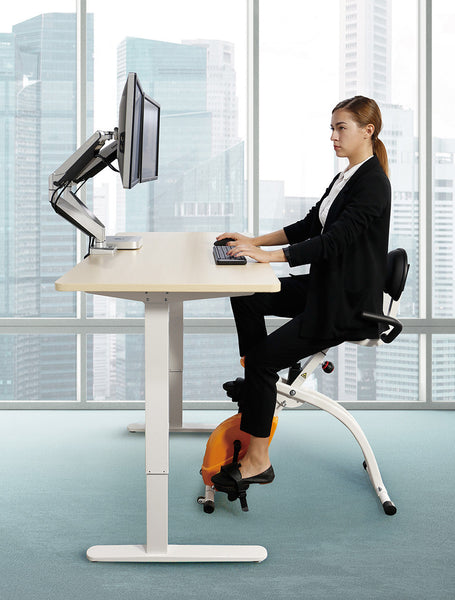 Under Desk Bike Upright Stationary Foldable Exercise Bike Ergonomic Corporation Hongkong Ltd