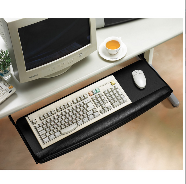 Premium Extra Wide 28” Pull-out Keyboard tray with Wrist Rest R46