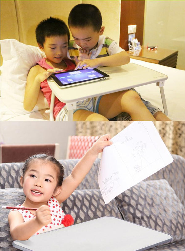 可折疊的筆記本電腦桌,床台,早餐服務床托盤,便攜式迷你&超輕巧,筆記本電腦筆記本書桌