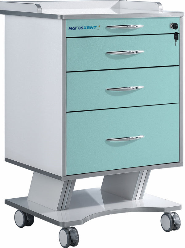 MedicalDental Nursing Cart High Gloss Acrylic Water Proof