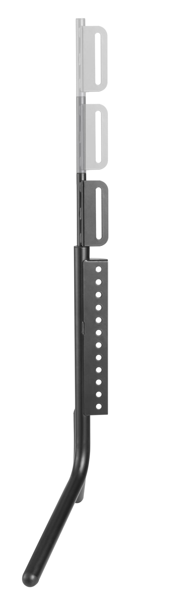 Minimalist Design Universal Tabletop Y-Shape Tv Stand with Plastic End Cap for Most 37" to 70" inch LCD Flat Screen TV, VESA up to 800 x 400, Black