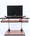 Standing Desk Wooden Converter with drawer (Economical)