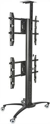 2 or Dual TV Cart Vertical Mounting for Advertsing or Conference RKDV