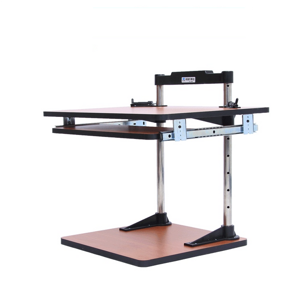 Standing Desk Wooden Converter with drawer (Economical)