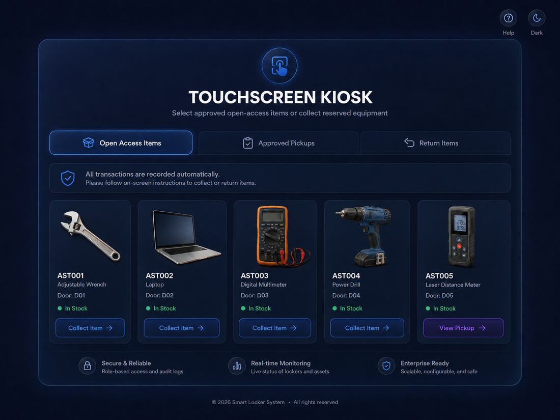 ErgoAssetOS Admin Security Portal — government asset management with role-based access control