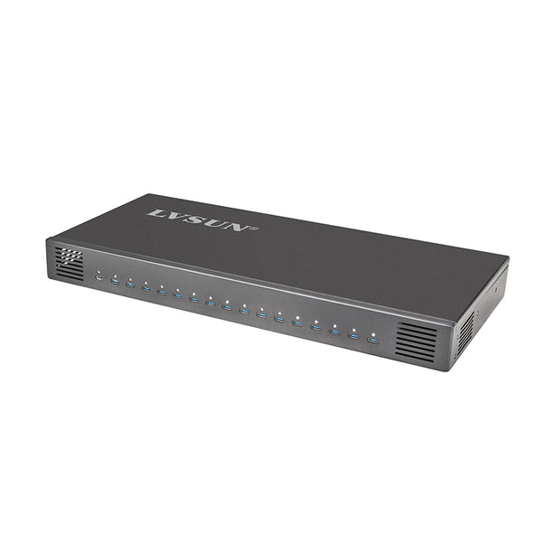 800W 16-Port USB-C Charging Station