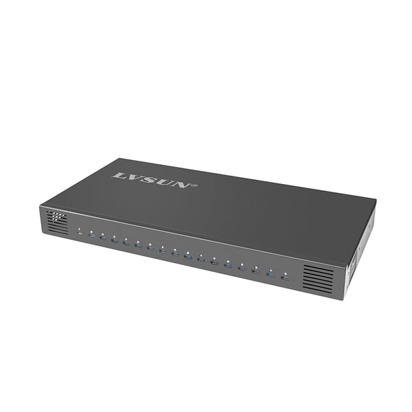 800W 16-Port USB-C Charging Station
