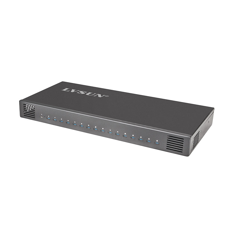 500W 16-Port Smart USB-C Charging Station for Tablets