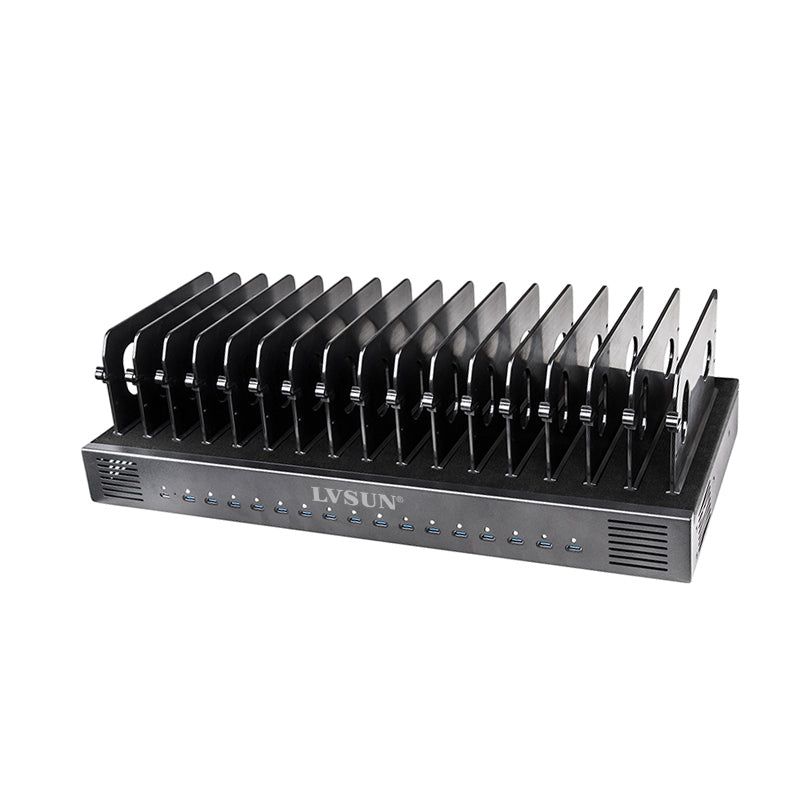 1000W 16-Port App-Controlled USB-C PD Charging Dock