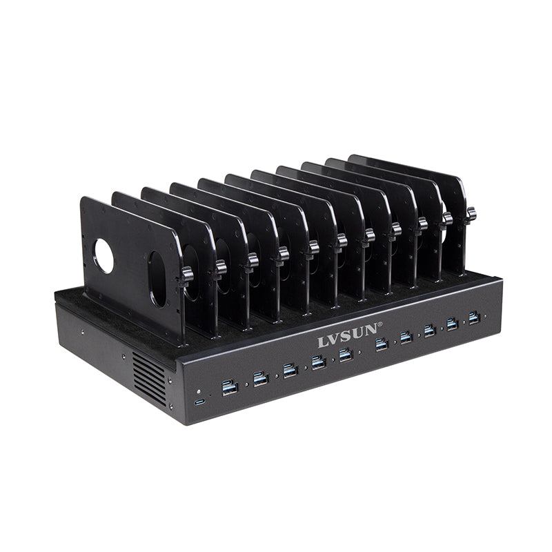 1000W 10-Port Industrial USB-C PD Charging Dock