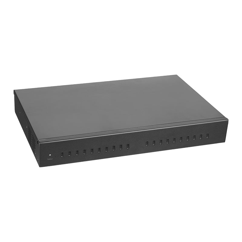 500W 20-Port USB-C Charging Station for Tablets & VR