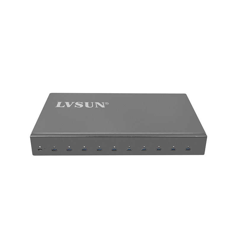 500W 10埠USB-C充電站