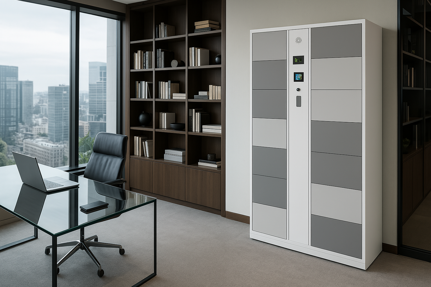 Smart RFID locker cabinet