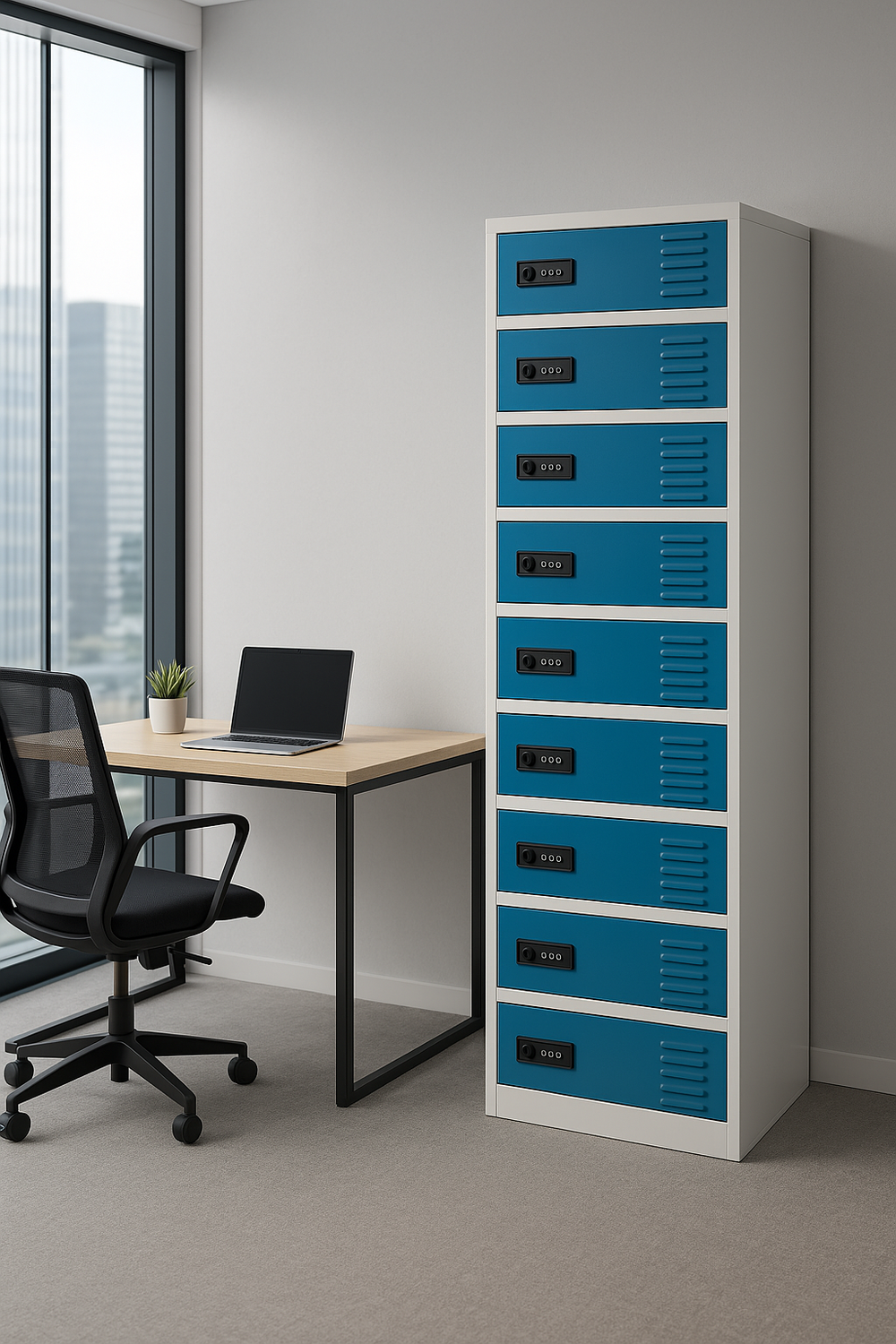 11-Bay Laptop & Tablet Storage Locker