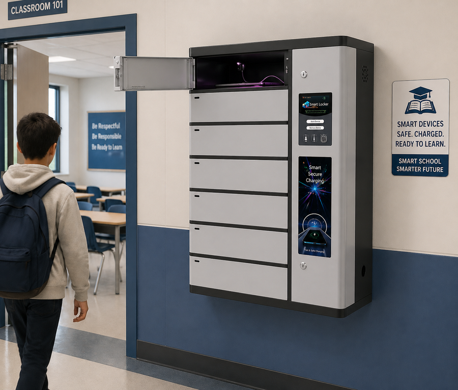 Smart workplace automation locker