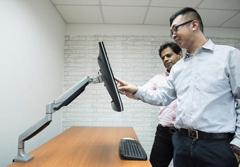 High-quality monitor arms and stands provide a ergonomic and convenient way of mounting modern LCD screens