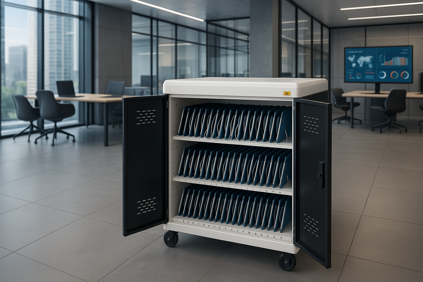 Tablet & Laptop Charging Cart