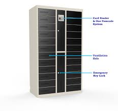 24/36-Door Smart Device Charging Locker