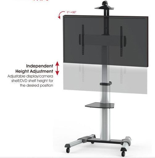 Mobile Display Stand with 90 Degree Display Rotation (L01)