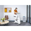 Home office All-in-One V9 Desk Exercise Bike, Height Adjustable Cycle - White
