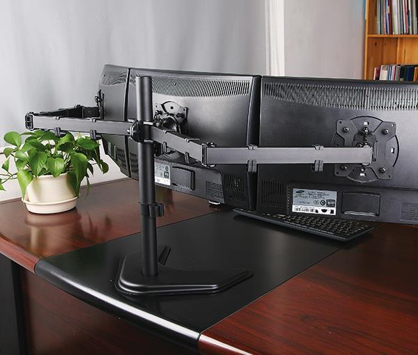 Freestanding Triple Monitor Stand – EF003