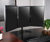 Desktop Triple LCD Monitor Three LCD Arm Monitor Mount Stand Adjustable 3 Screens Fit for 10"-27" Max Support (EF003)