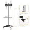 Mobile TV Cart for LCD LED Plasma Flat Screen Panel Trolley Floor Stand with Locking wheels | Fits 23