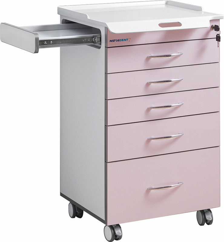 Dental Cabinet Trolley For Instrument Storage Surgery with 5 Drawers