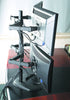 Quad Monitor Desk Stand Mount Full Motion Articulating Arm 4 LCD Computer Displays, Fits 17, 19, 20, 22, 23, 24, 27 Inch, Fits Vesa 75 100, Swivel, Rotate, Tilt, Black Hongkong EF004