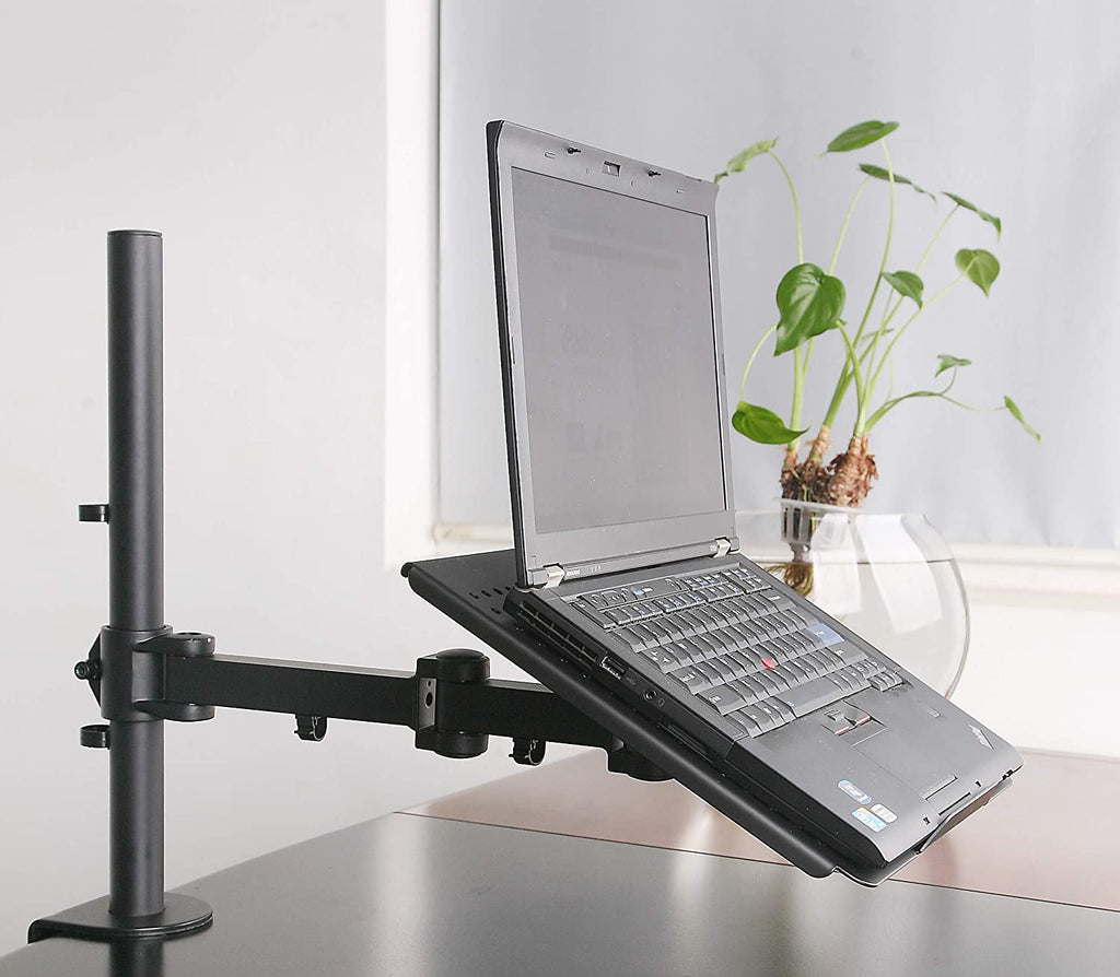 Fully Adjustable Extension with C Clamp Single Laptop Notebook Desk Mo –  Ergonomic Corporation Hongkong Ltd