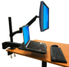 Rife Dual Arm Monitor & Laptop Mount - Heitgh and Angle Adjustment, 18