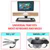 Adjustable Keyboard Tray (AKT01) with Height and Swivel Adjustments