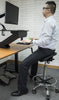 Ergo Sit-Stand Seat / Stool (with seat tilting)
