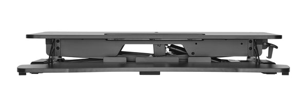 立即常設桌面台式桌面桌面桌面桌面轉換器，1或2台式桌面，無效的任何高度鎖高度可調，人體工學，氣彈簧臂，自由站立，安裝方便